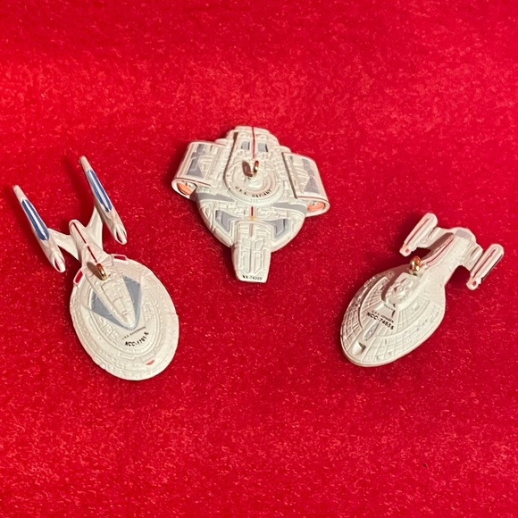 Star Trek Starfleet Legends Miniature Hallmark Ornaments - Picture 2 of 15